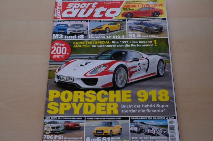 Deckblatt Sport Auto (06/2014)
